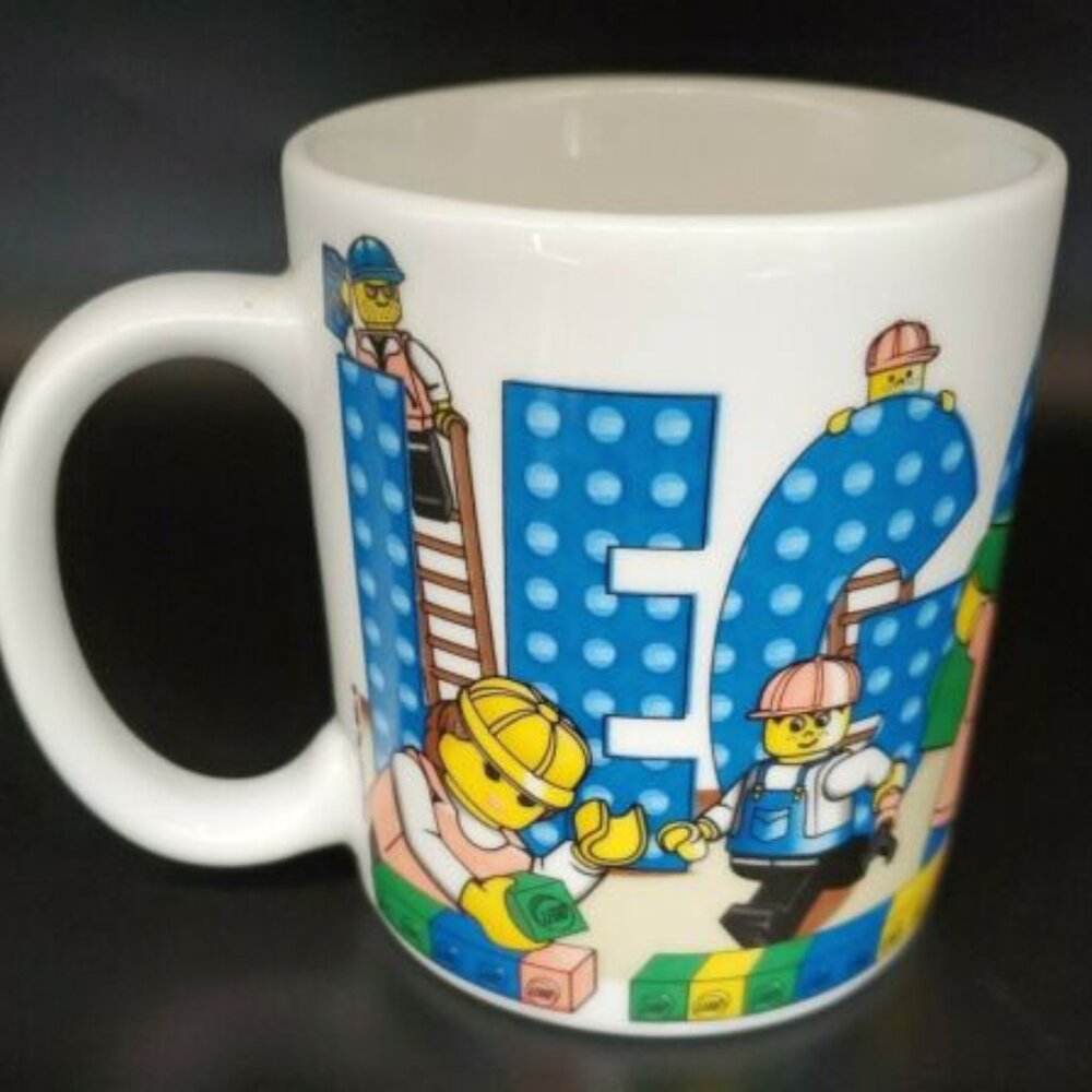 Legoland California Vintage Ceramic Coffee Mug Cup CHLOE Lego